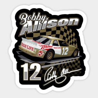 Bobby Allison Nascar Vintage Sticker